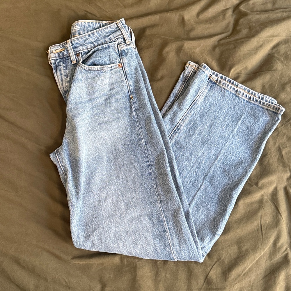 Old Navy Sky Hi Wide Leg Jeans